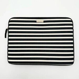 EUC Kate Spade Striped Laptop Sleeve